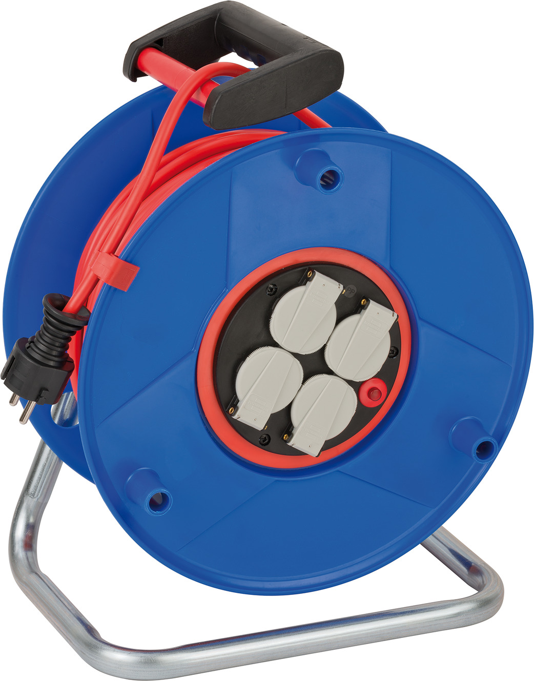 Avvolgicavo Brennenstuhl Garant ST - 50 M, 4 Prese Italiane E Schuko - Foto 8