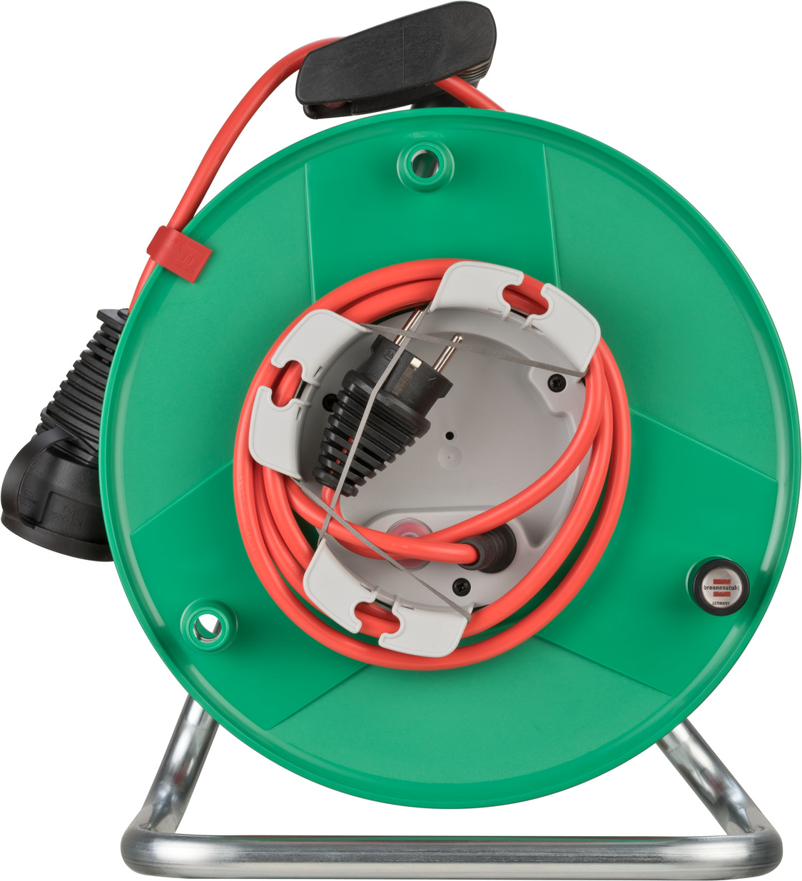 Avvolgicavo Brennenstuhl Garant ST - 50 M, 4 Prese Italiane E Schuko - Foto 2