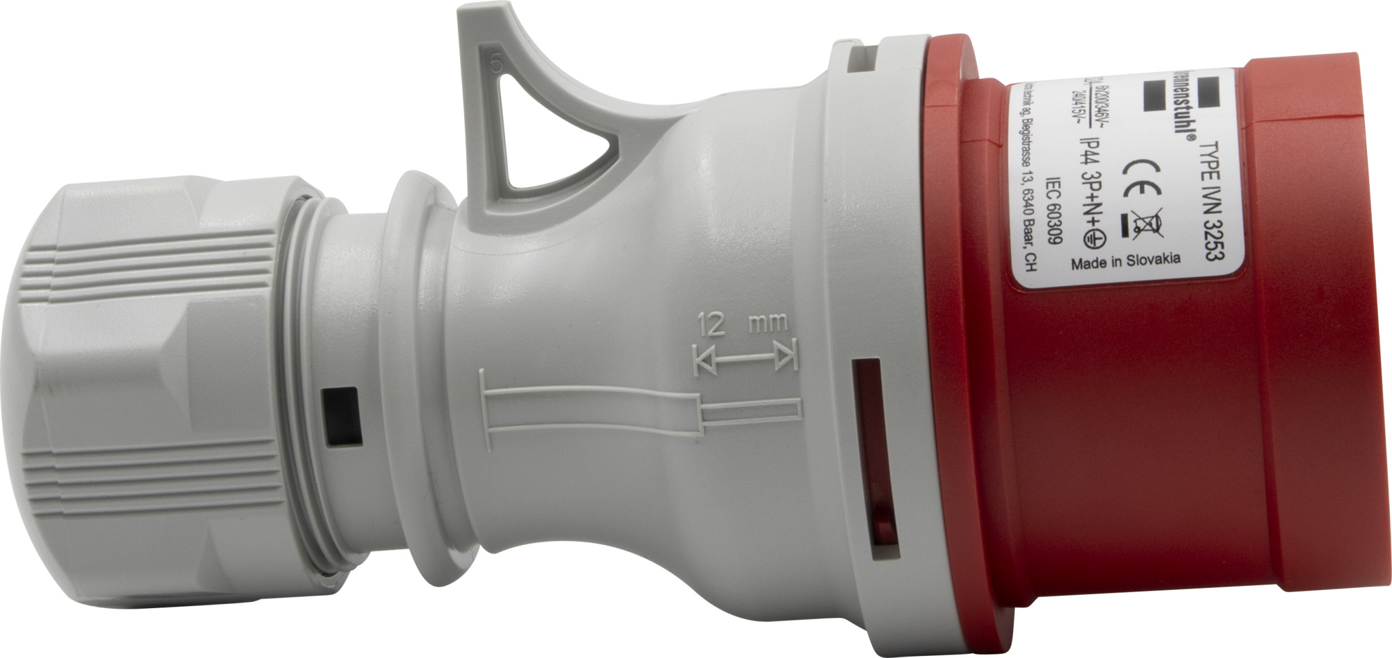 Fino A 150 : Spina CEE 400V 32A 5 Poli IP44 - Foto 6