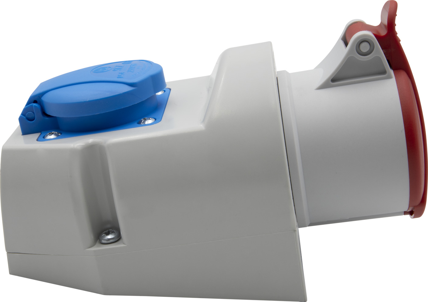 PRESA FISSA DA PARETE A 10° - IP44 - 2P T 16A 200-250V 50/60HZ - Foto 3