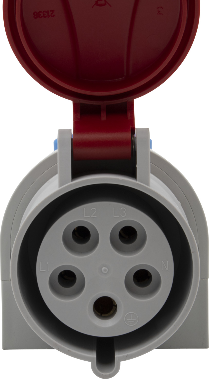 Adattatore CEE MENNEKES Per Campeggio - Spina Da 230V 16A IP44 Con Cavo Neoprene 0.3m, Perfetto Per Caravan E Camper - Foto 3