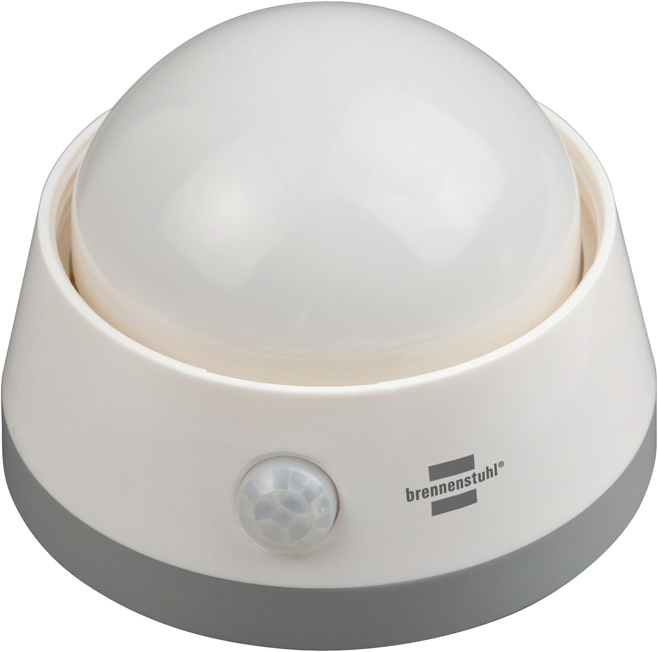 Lunartec Luce Notturna A LED Con Sensore Di Movimento E Crepuscolare - Alimentazione A Batteria (4x AAA) - 20 Lumen, Portata 3m, 125x75x18 Mm