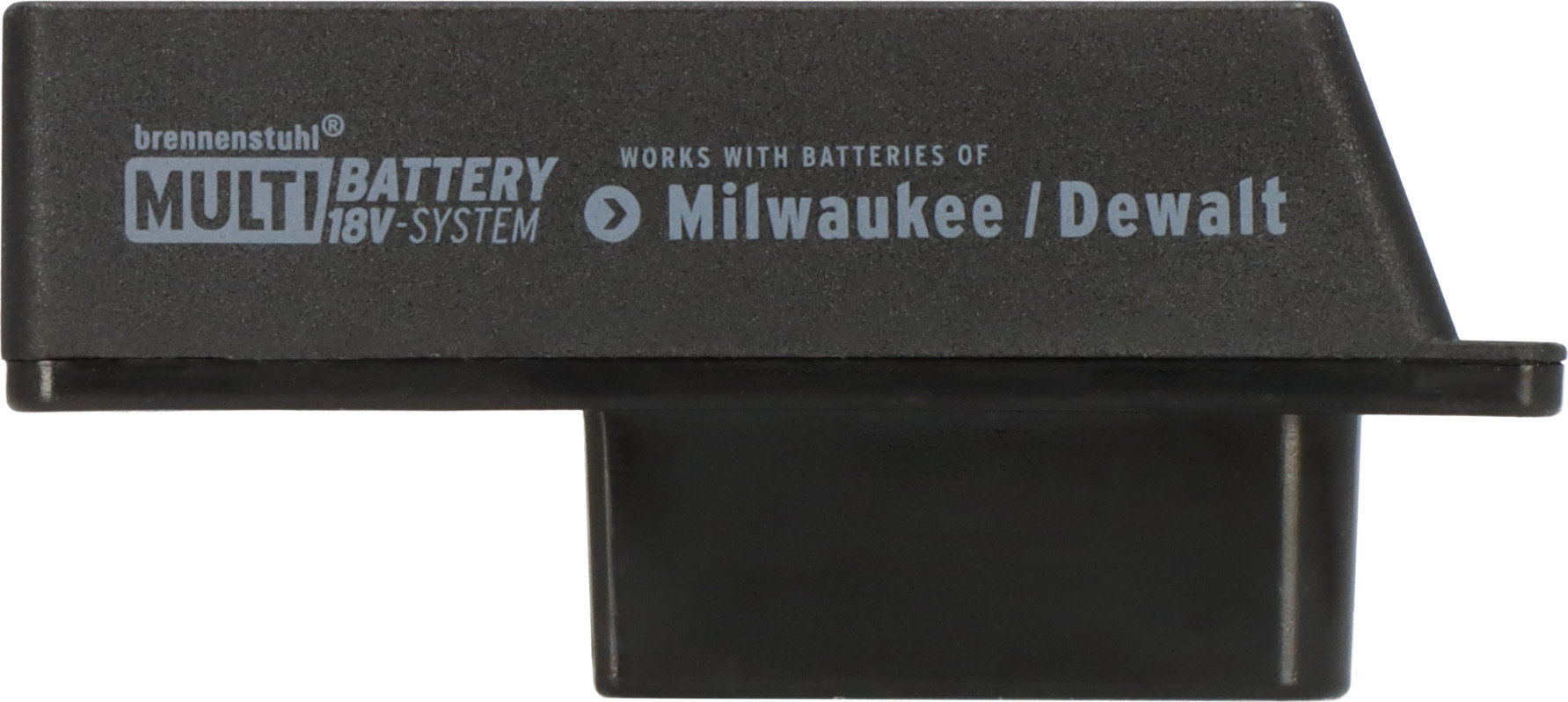 Brennenstuhl Adattatore Flex Per Luci Da Lavoro A LED - Sistema Multi Battery 18V - Usa Le Tue Batterie Flex