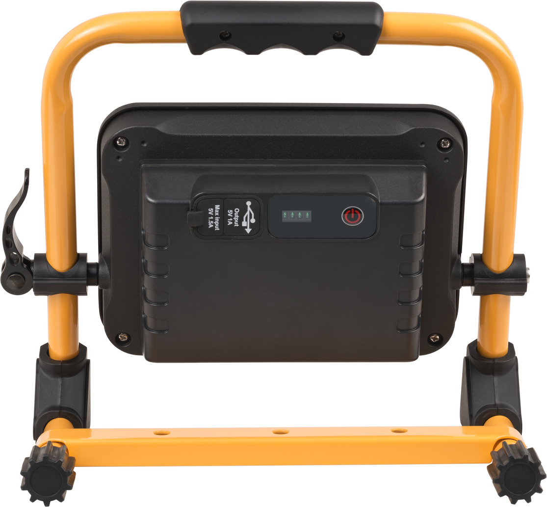 Set lampada bicicletta LED USB batteria luce ruota luce