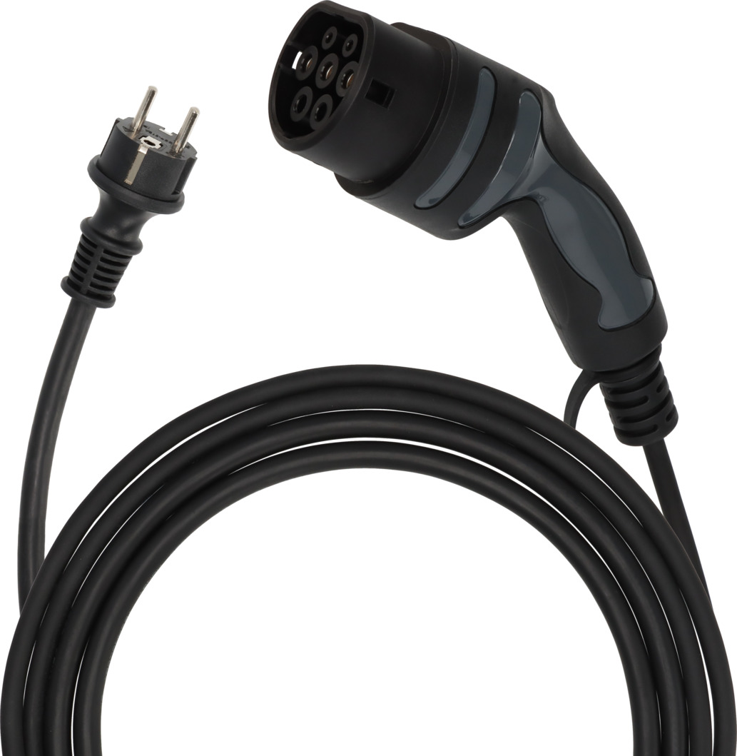 Caricabatterie Portatile EV Brennenstuhl – Tipo 2 CEE 11kW, 16A, Cavo 8m, Display, IP44, Con Borsa Trasporto
